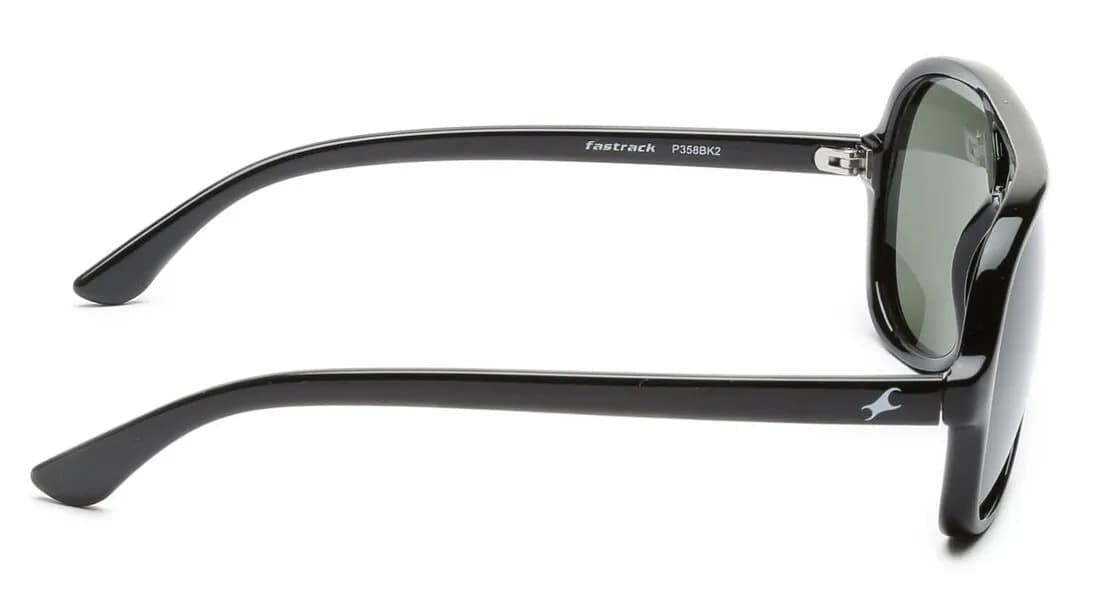 Black Aviator Sunglasses for Men 3