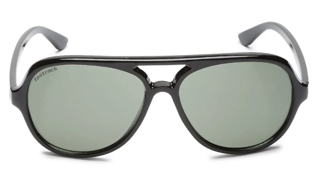 Black Aviator Sunglasses for Men