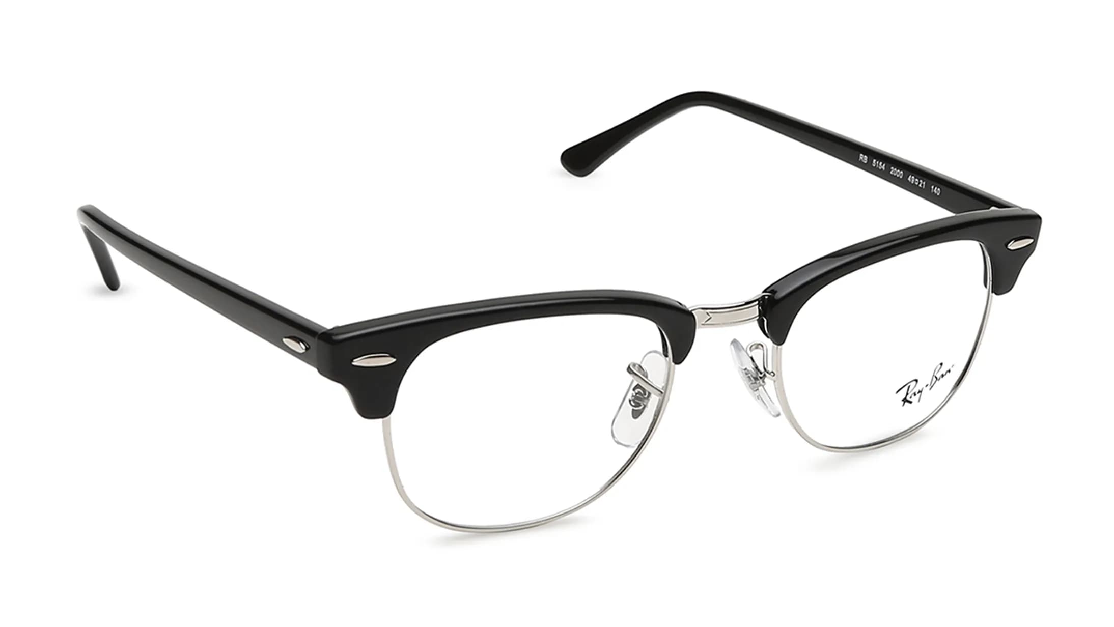 Black Square Rimmed Eyeglasses for Men and Women 4