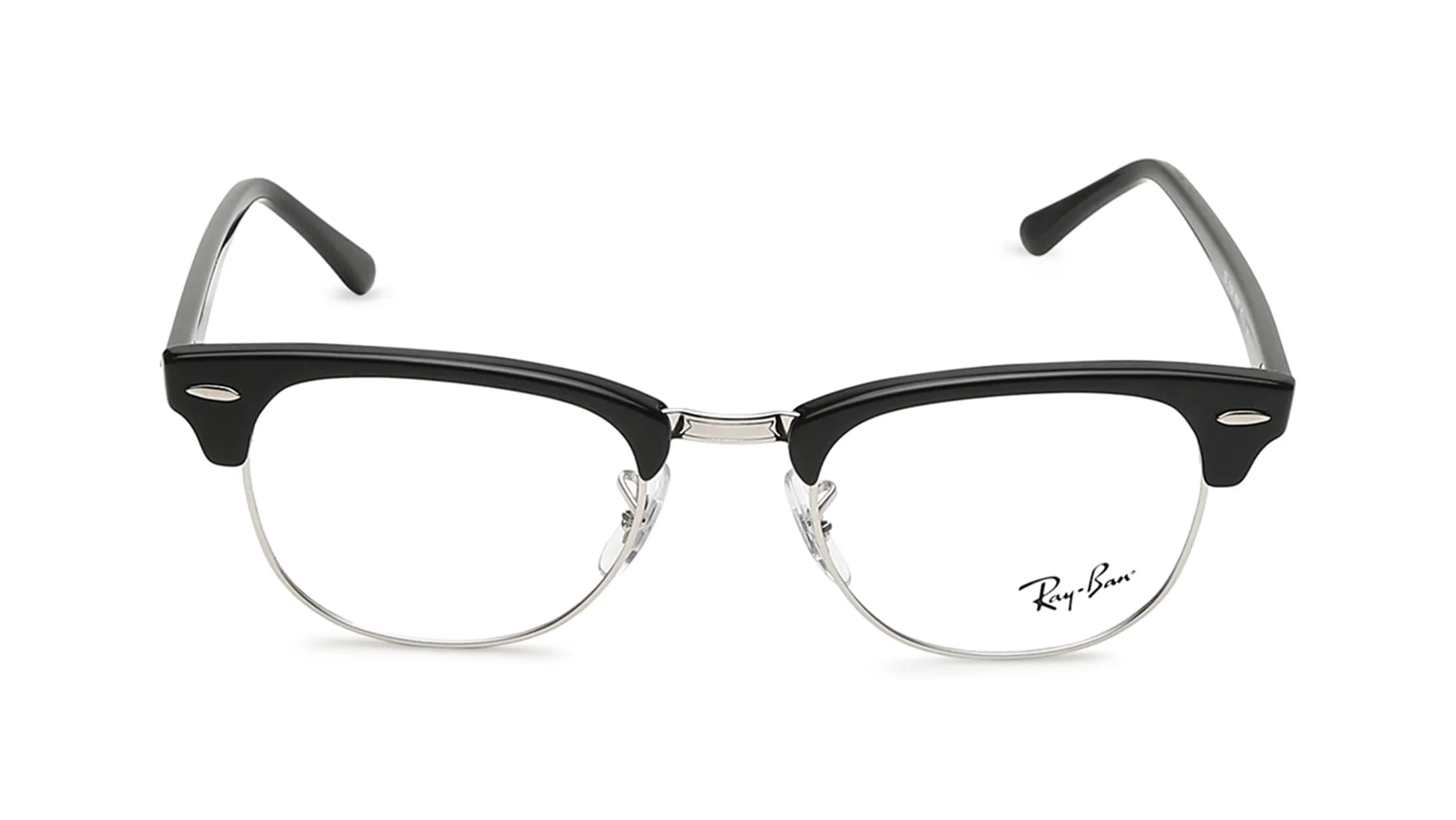 Black Square Rimmed Eyeglasses for Men and Women