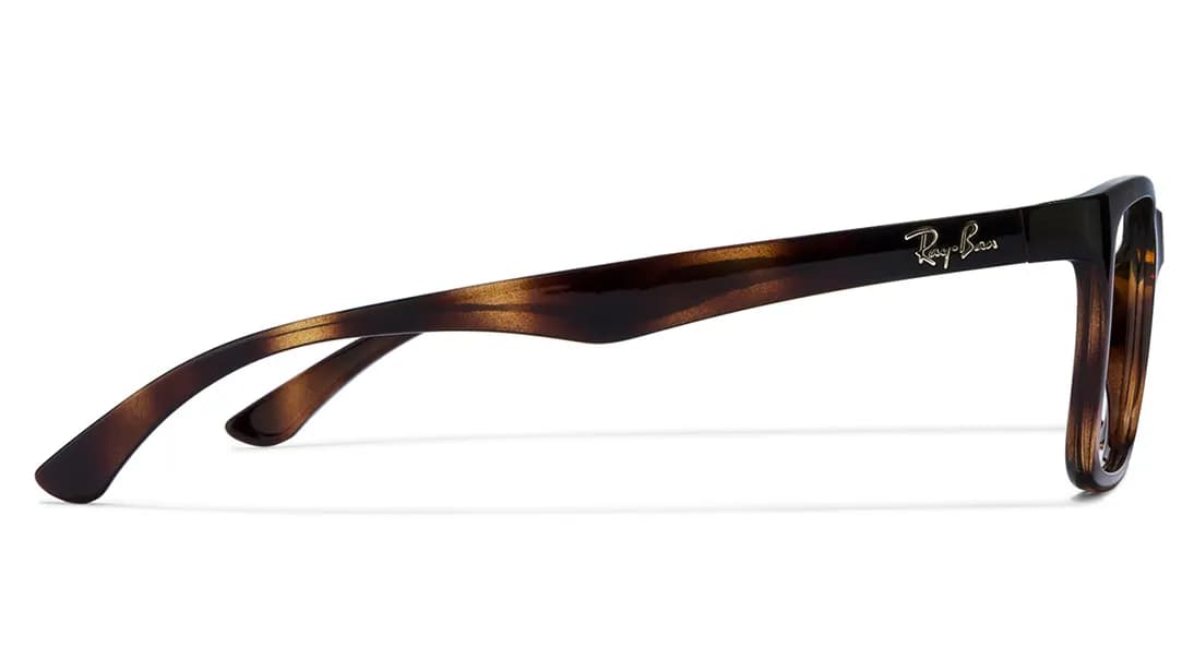 Brown Square Rimmed Eyeglasses for Men and Women 3