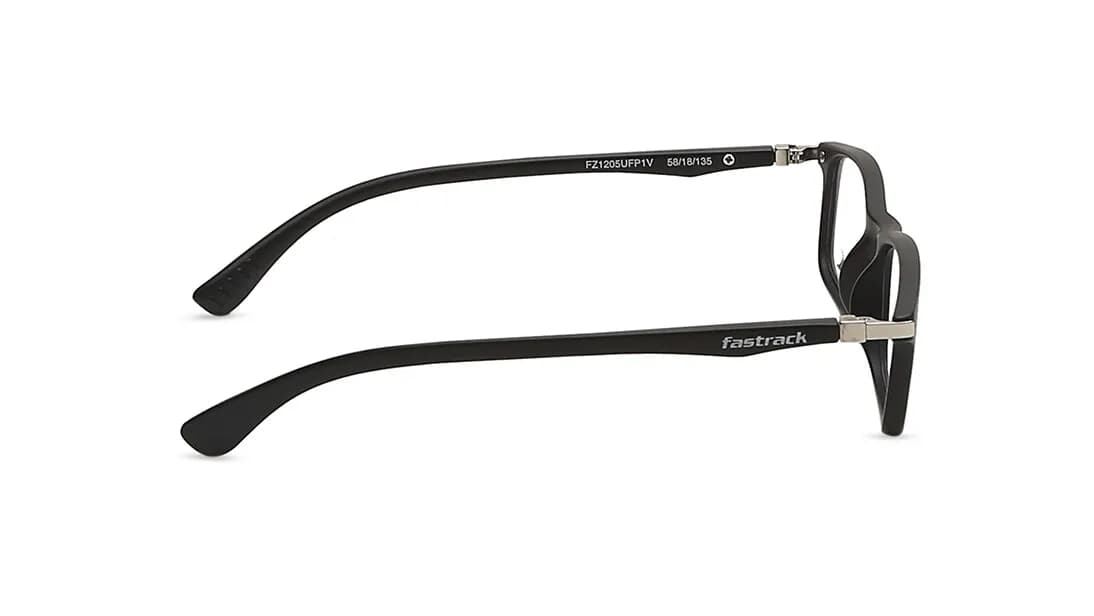 Fastrack Black Rectangle Unisex Blue Filter Computer Glasses 3