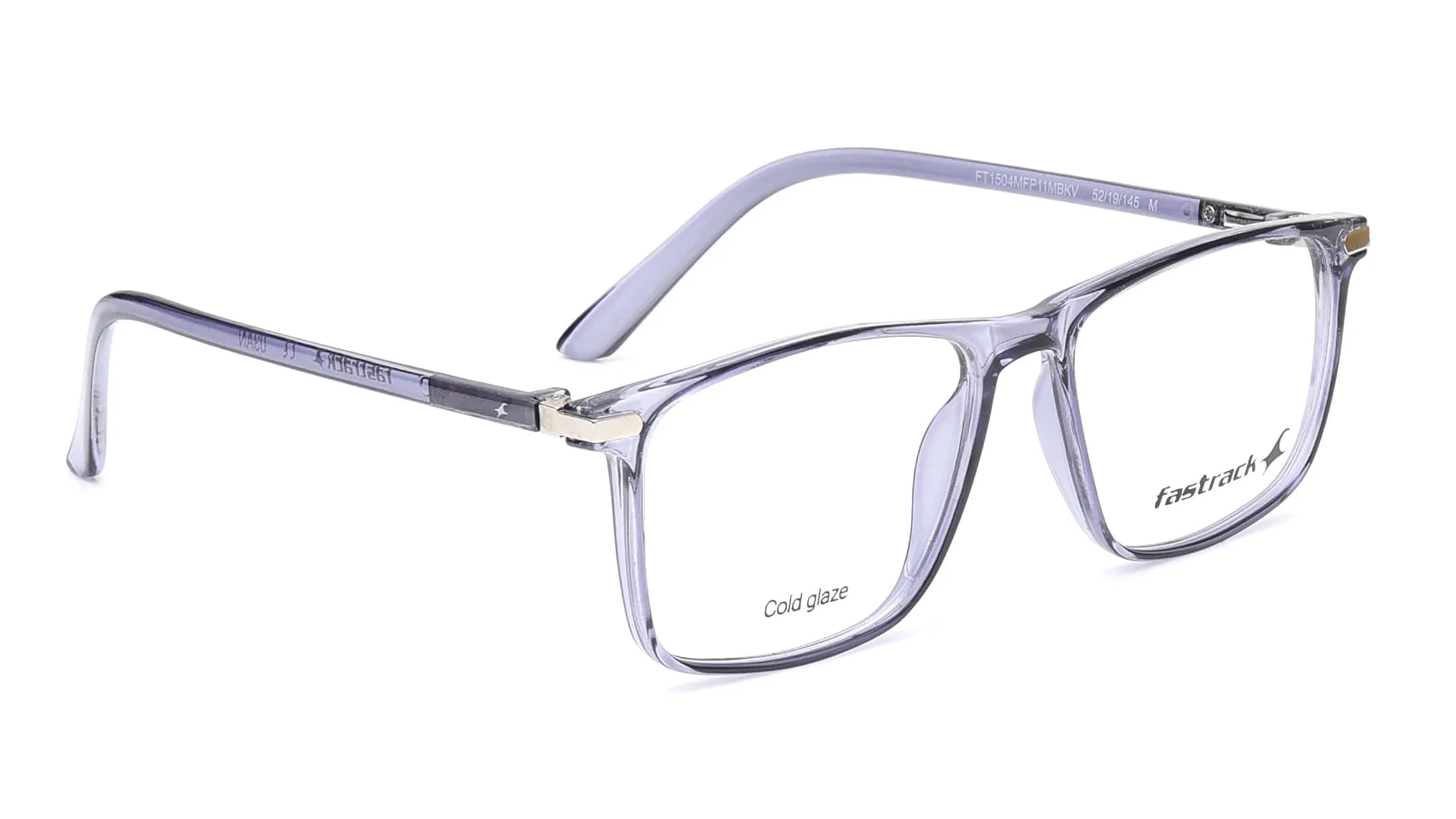 Grey and Black Wayfarer Eyeglasses for Men 2