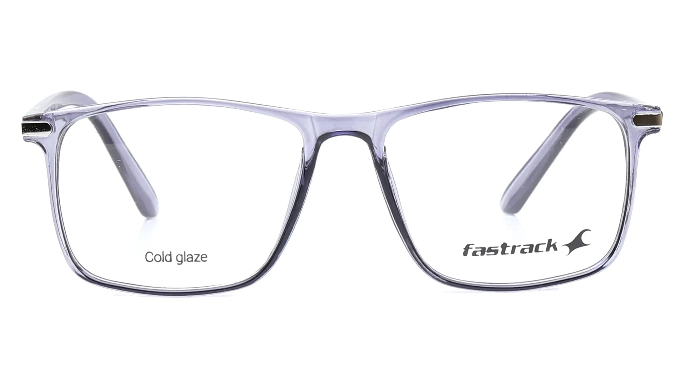 Grey and Black Wayfarer Eyeglasses for Men