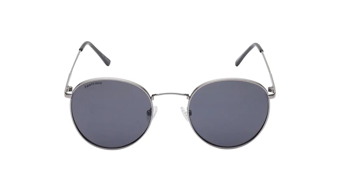 Grey Round Prescription Sunglasses