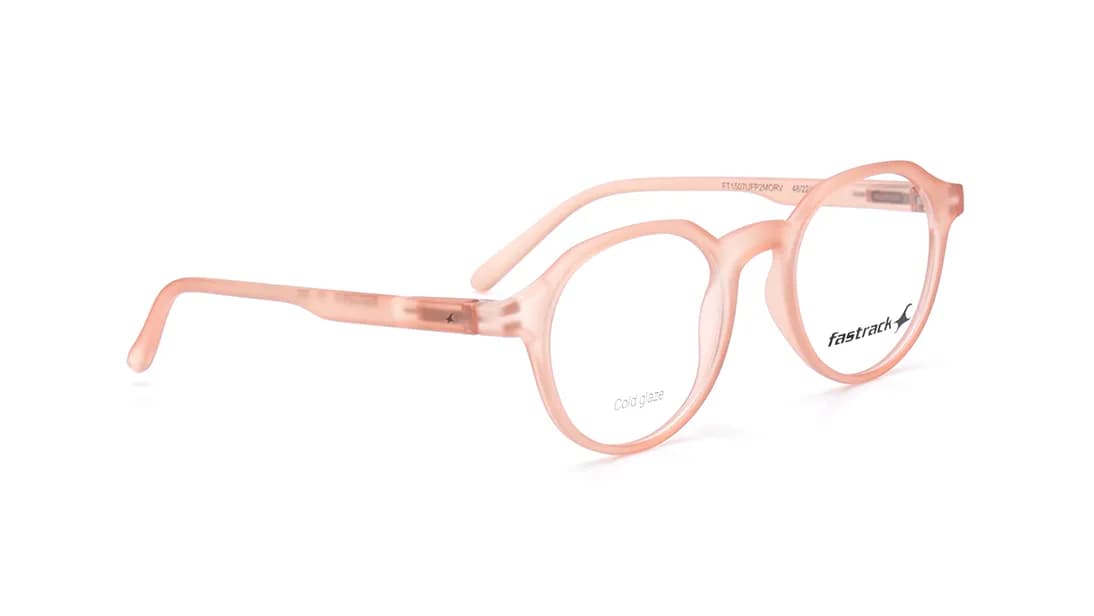Orange Round Rimmed Eyeglasses for Men and Women 2