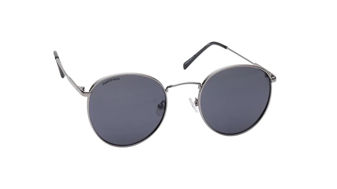 Grey Round Prescription Sunglasses 2